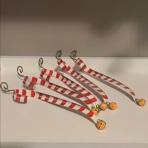 Festive Red and White Striped Candy Canes - Roundtop